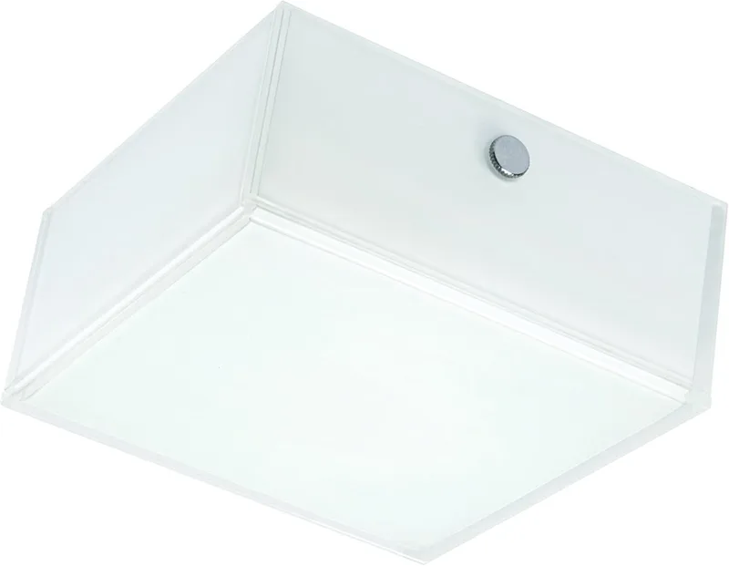 LED wand- en plafondlamp, lamp voor binnentoepassingen, warm 110,0 mm x 110,0 mm x 51,0 mm, Lunive Quadro von LEDVANCE in Weiß – Produktfoto
