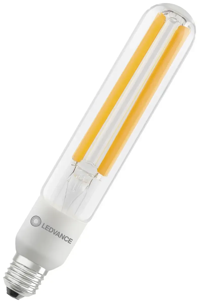 LEDVANCE 142484.LE.00.01 LED EEK D (A - G) E27 Röhrenform 35 W = 70 W Warmweiß (Ø x H) 38 mm x 210 mm Filament 1 St. von LEDVANCE – Produktfoto