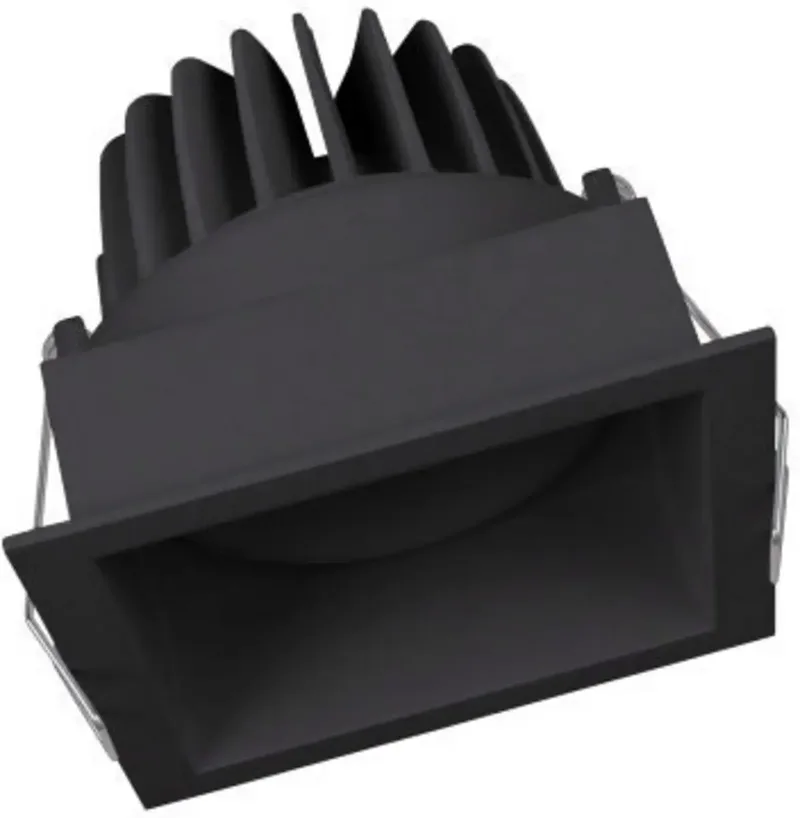 LEDVANCE 4058075114067 SPOT SQUARE DARKLIGHT ADJUST (EU) LED-Einbauleuchte LED LED fest eingebaut 8 W Schwarz von LEDVANCE – Produktfoto