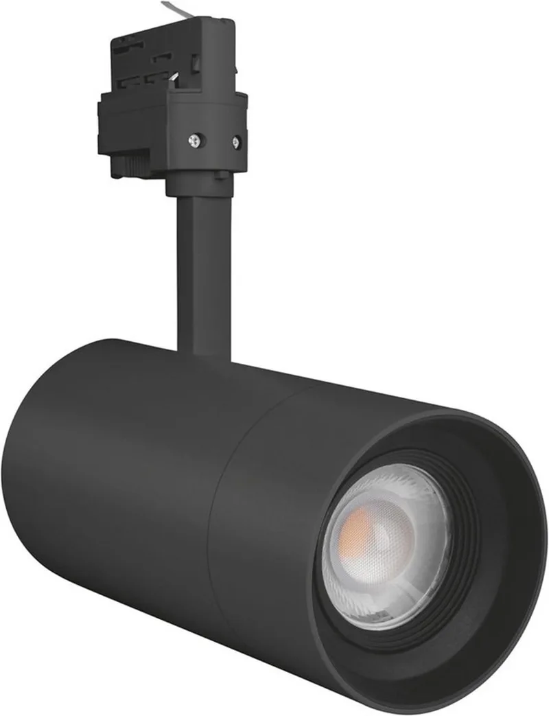 Ledvance LED Railspot D85 Zwart 25W 1500lm 15-55D - 830 Warm Wit | Mechanical Zoom - Dimbaar de LEDVANCE en Vert foncé – photo produit