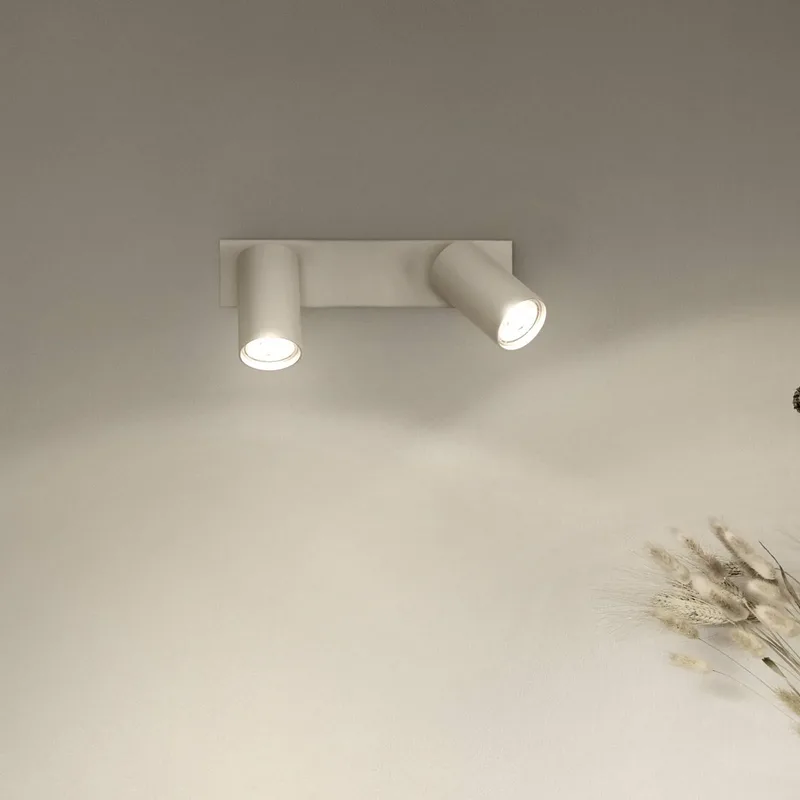 Octagon-spot, dimbaar, 2-lamps de LEDVANCE en Blanc – photo produit