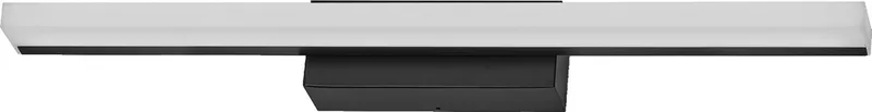 Orbis Mirror light in black, 60 cm, aluminium housing, 10 W, 950 lm, IP44 protection rating, colour temp. adjustable via Click CCT (4,000 K & 3,000 K), infinitely dimmable via touch control de LEDVANCE en Noir – photo produit