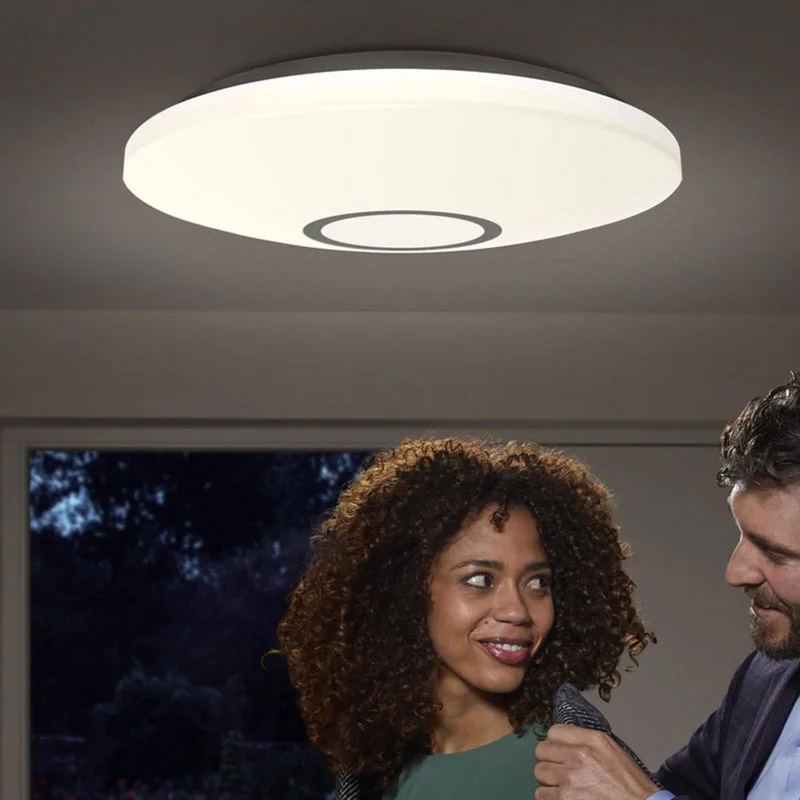 Orbis Sensor LED plafondlamp Ø 44cm de LEDVANCE en Blanc – photo produit