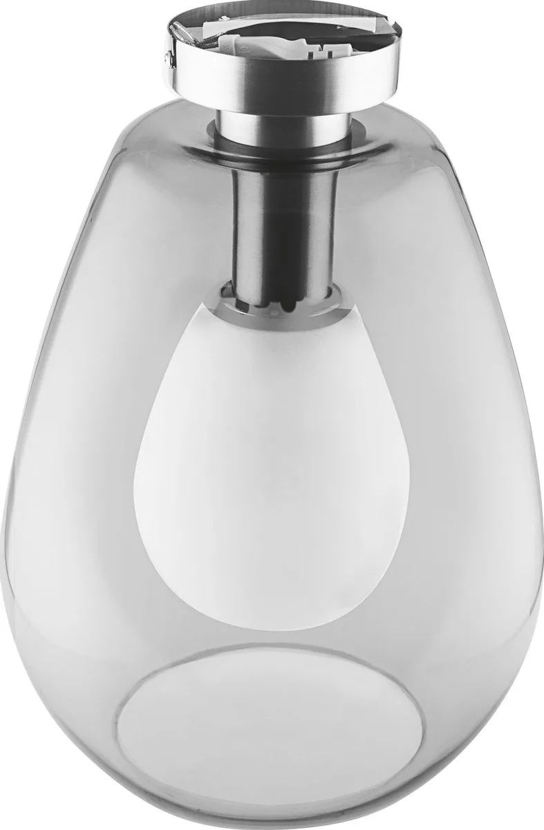 Pendelleuchte für Decke, E27, Vintage 1906® Cone / 220…240 V, Gehäusematerial: Glas by LEDVANCE in Rauchgrau – product photo