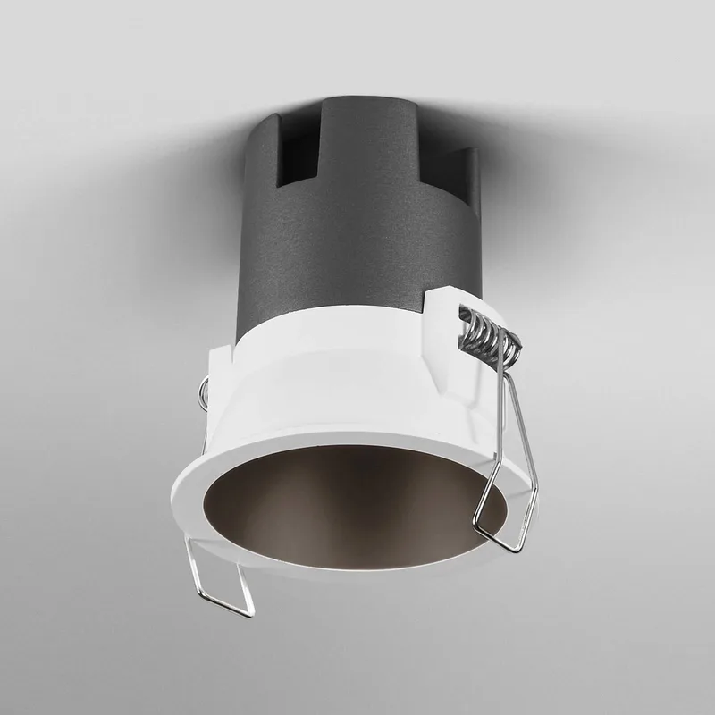 Twist indbygningsspot Ø7cm 830 hvid/sort fra LEDVANCE i Hvid, Sort – produktbillede