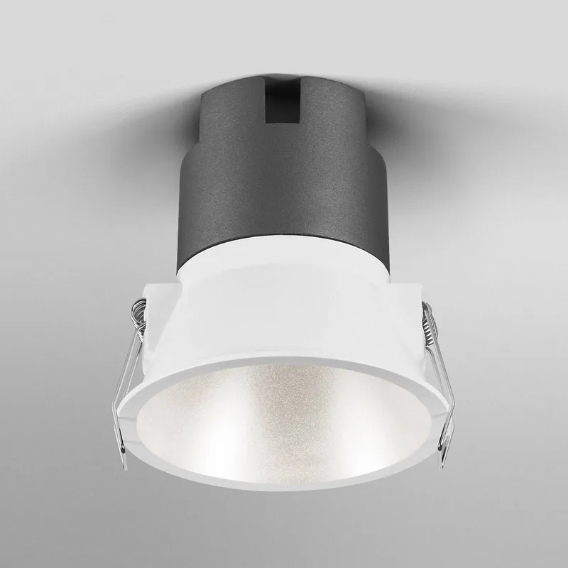 Twist inbouwspot Ø9,3cm 840 wit/zilver de LEDVANCE en Blanc, Argent – photo produit