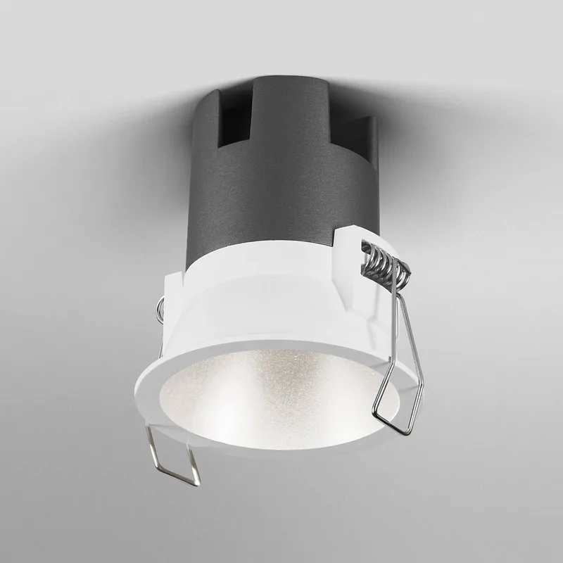 Twist LED inbouwspot Ø7cm 840 wit/zilver de LEDVANCE en Blanc, Argent – photo produit