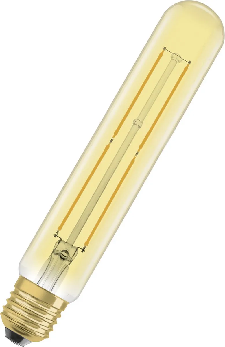 Vintage 1906 LED E27 Buis Goud 4W 400lm - 820 Zeer Warm Wit | Vervangt 35W de LEDVANCE – photo produit