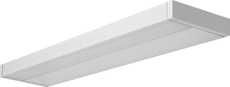 Wand- en plafondarmatuur LED: voor muur, LINEAR SHELF / 12 W, 220…240 V, stralingshoek: 110, Warm White, 3000 K, body materiaal: aluminum/plastic, IP44 by LEDVANCE in White – product photo