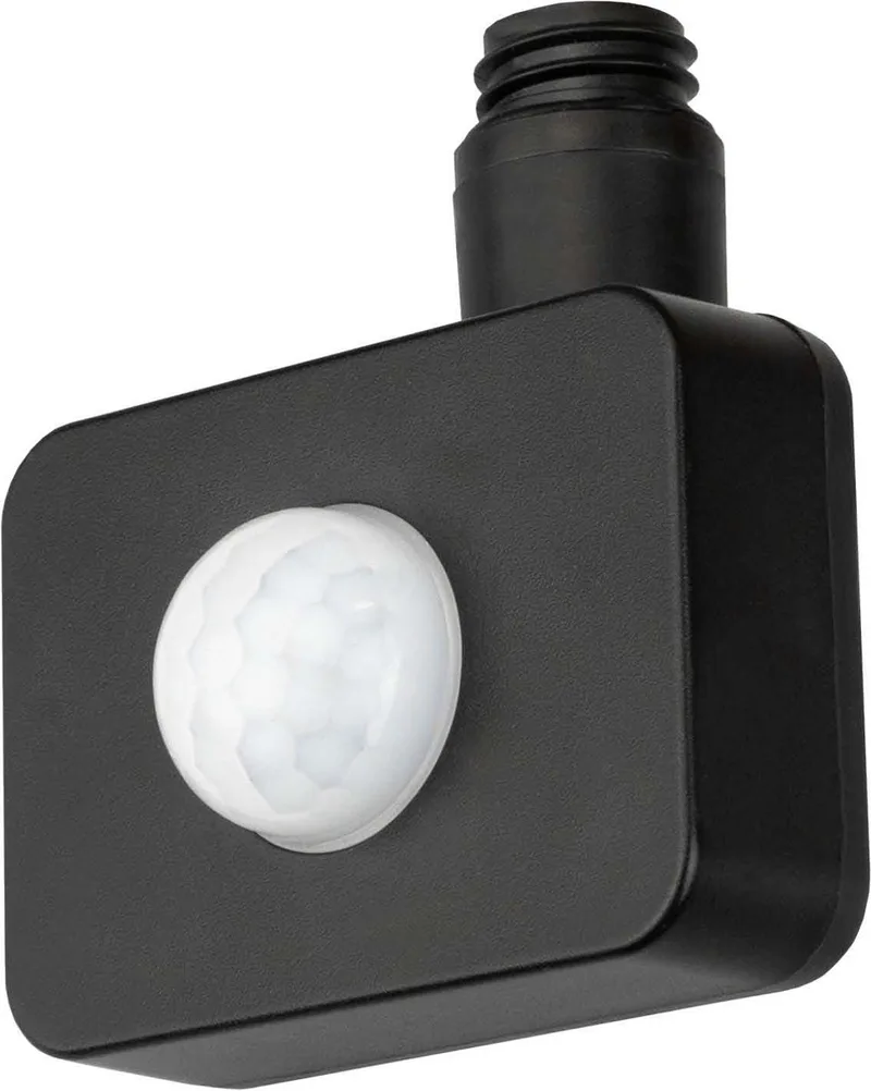 Bewegingsmelder PIR - Draadloos - IP65 - 120° Draaibaar - Bereik 2 tot 8m -Lichtsensor Inbraak by Ledvion in Black – product photo