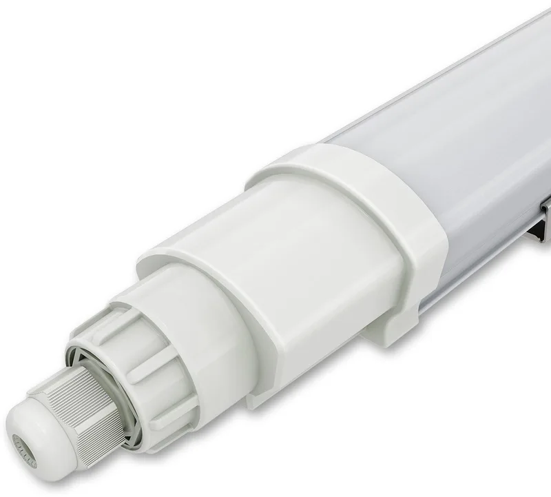 LED Armatuur - 60 cm - 12W - 6500K - 1440 lumen - IP65 - Koppelbaar fra Ledvion i Hvid – produktbillede