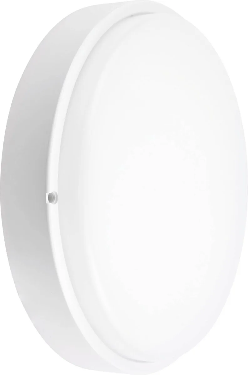 LED Bulkhead Plafonddlamp Badkamer Ø35 (Rond - 24W - CCT - IP65) von Ledvion in Weiß – Produktfoto