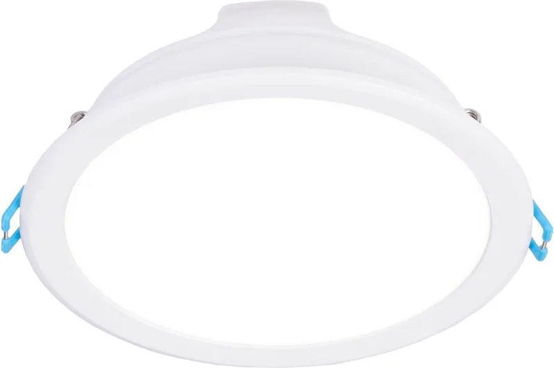 LED Inbouwspot Ø140mm (12W - 4000K - IP20 - 120° - RVS) de Ledvion en Blanc – photo produit