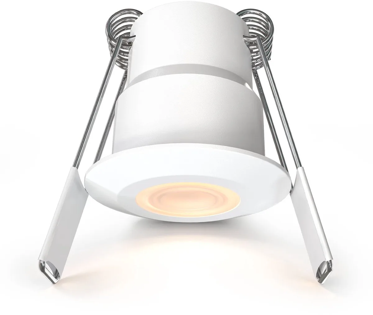 LED Inbouwspot ø35mm IP65 3W Wit 2700K fra Ledvion i Sort – produktbillede