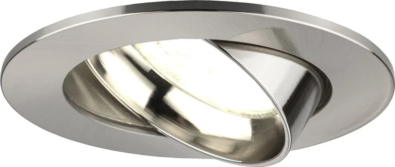 LED Inbouwspot Rio - Dimbaar - 3W - 4000K - Ø85 mm von Ledvion in Rvs – Produktfoto