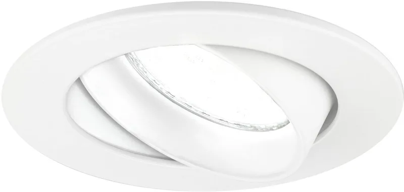 LED Inbouwspot Rio - Dimbaar - 3W - 6500K - Ø85 mm de Ledvion en Blanc – photo produit