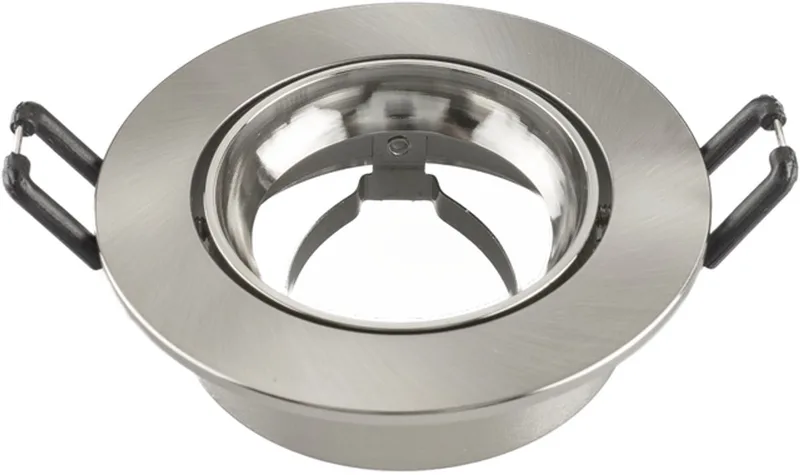 LED Inbouwspot Rio - GU10 - Ø85 mm de Ledvion en Rvs – photo produit