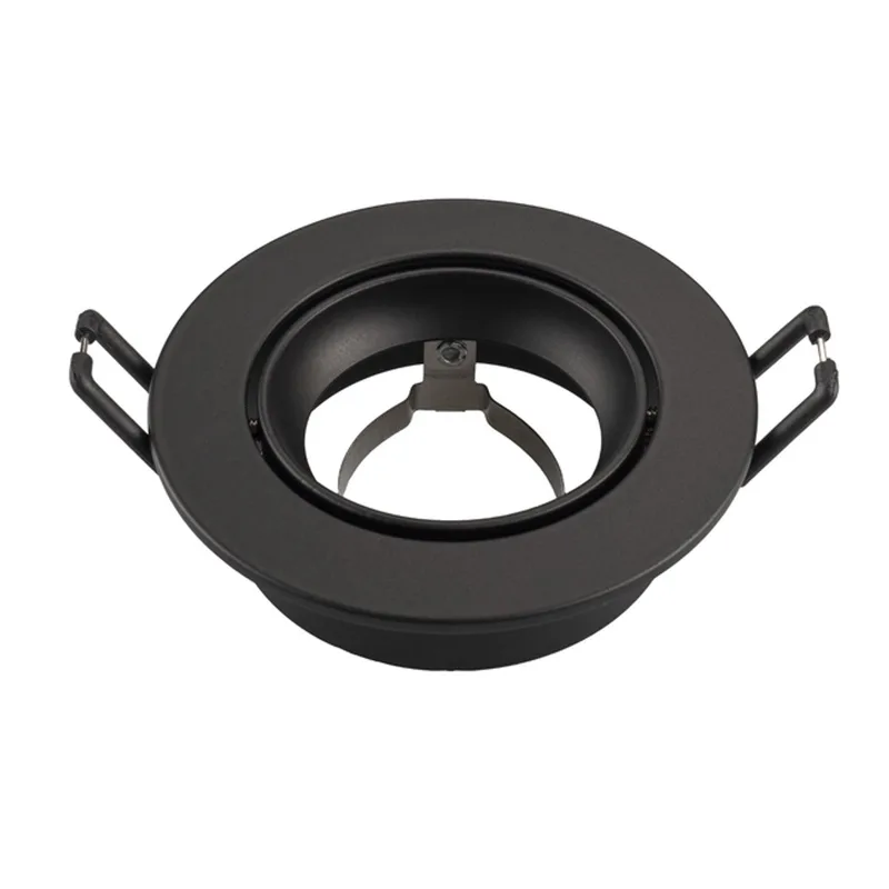 LED Inbouwspot Rio - GU10 - Ø85 mm de Ledvion en Noir – photo produit
