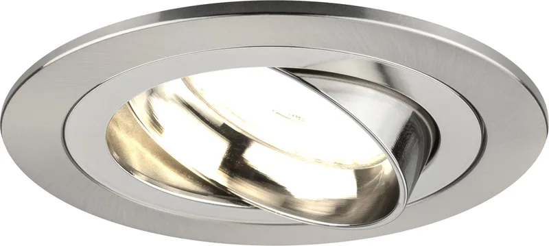 LED Inbouwspot Tokyo - Dimbaar - 3W - 2700K - Ø92 mm von Ledvion in Rvs – Produktfoto