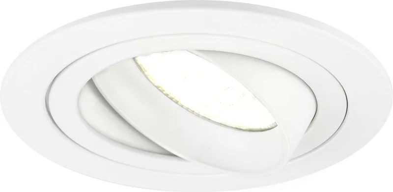 LED Inbouwspot Tokyo - Dimbaar - 3W - 4000K - Ø92 mm von Ledvion in Weiß – Produktfoto