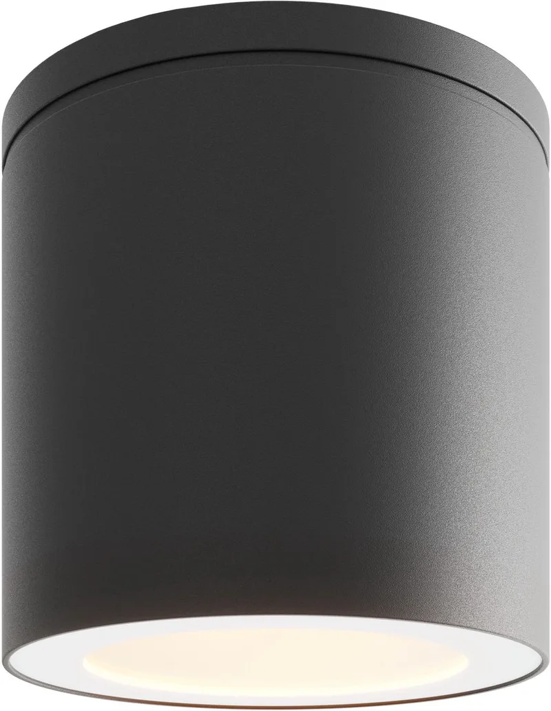 LED Opbouwspot, Dimbaar, 3W, 2700K, IP54 fra Ledvion i Sort – produktbillede