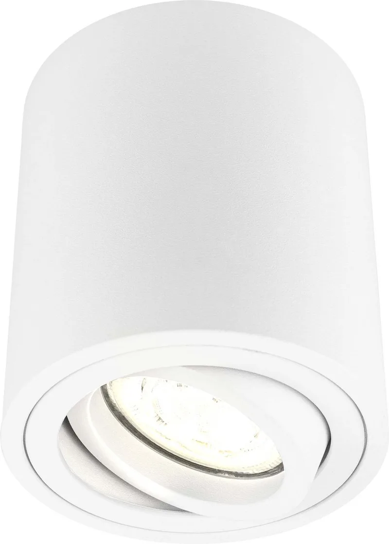 LED Opbouwspots - Dimbaar - 5W - 2700K de Ledvion en Blanc – photo produit