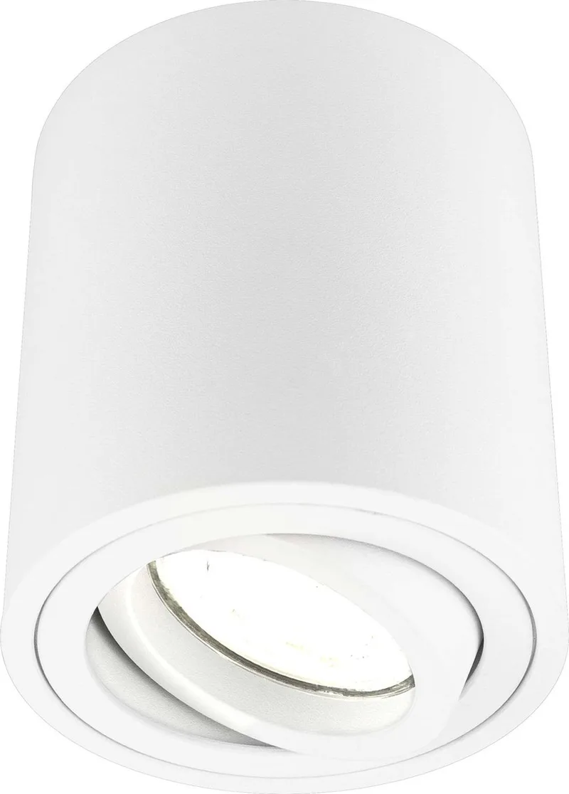 LED Opbouwspots - Dimbaar - 5W - 4000K de Ledvion en Blanc – photo produit