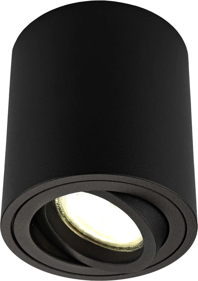 LED Opbouwspots - Dimbaar - 5W - 4000K de Ledvion en Noir – photo produit