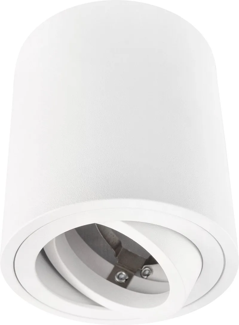 LED Opbouwspots - Dimbaar - ø80mm - IP20 - GU10 de Ledvion en Blanc – photo produit