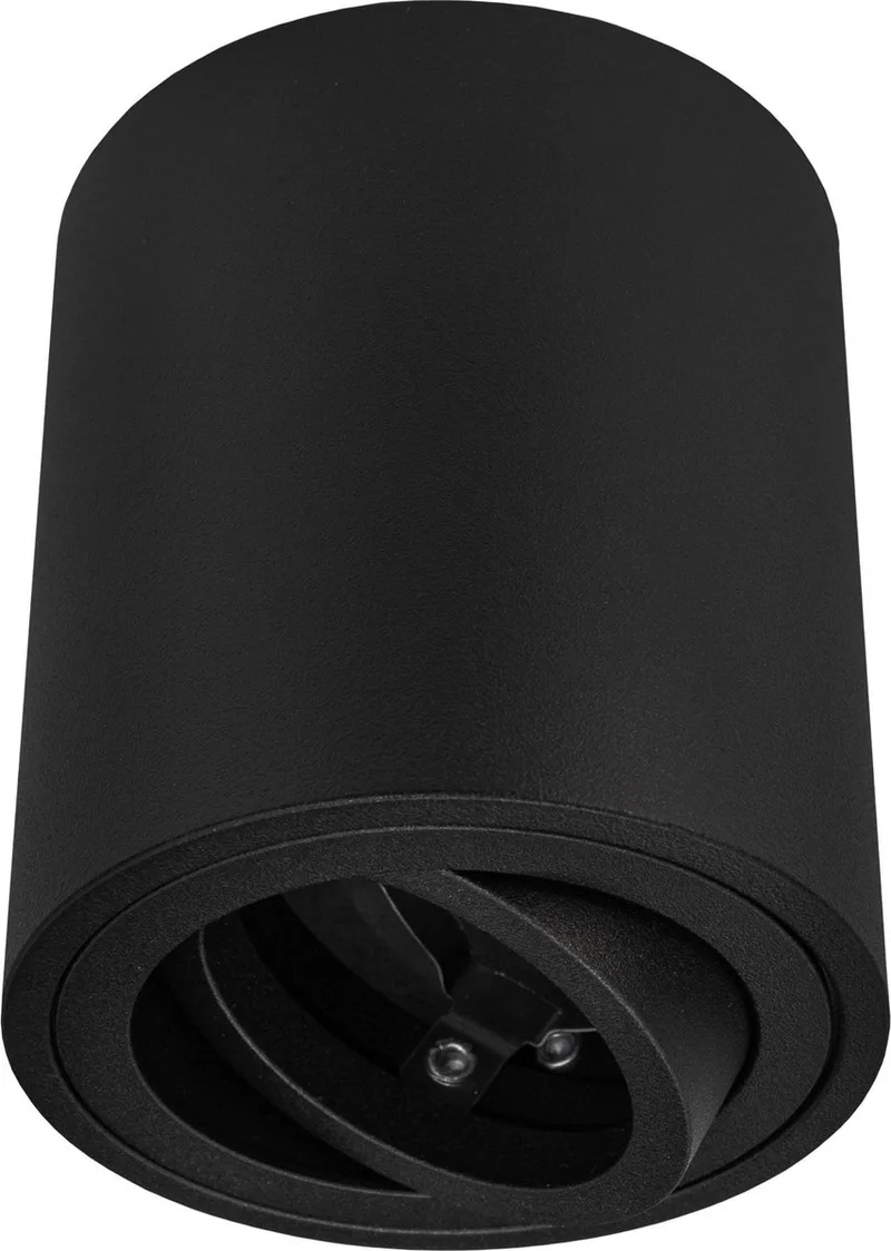 LED Opbouwspots - Dimbaar - ø80mm - IP20 - GU10 fra Ledvion i Sort – produktbillede