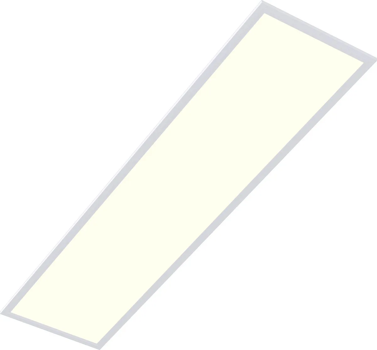 LED Paneel - 120x30 - 36W - 4000K - UGR <22 - 100Lm/W - Inbouwarmatuur von Ledvion in Weiß – Produktfoto