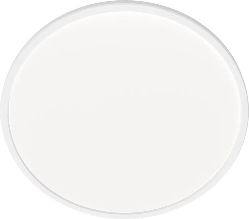 LED Plafonddlamp (Ø42cm - 24W - 2700K - 2040L) IP44 - Geïntegreerd LED de Ledvion en Blanc – photo produit