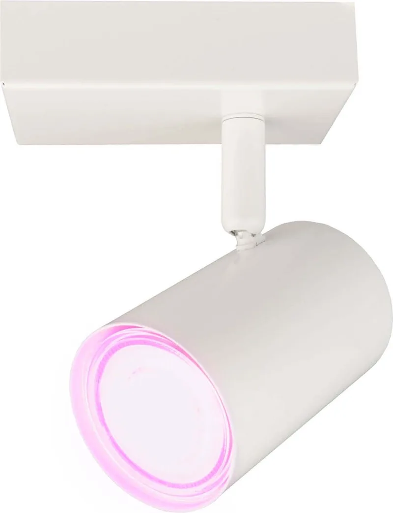 LED Plafondspot - 1-lichts - Dimbaar - 5W - GU10 - IP20 fra Ledvion i Hvid – produktbillede
