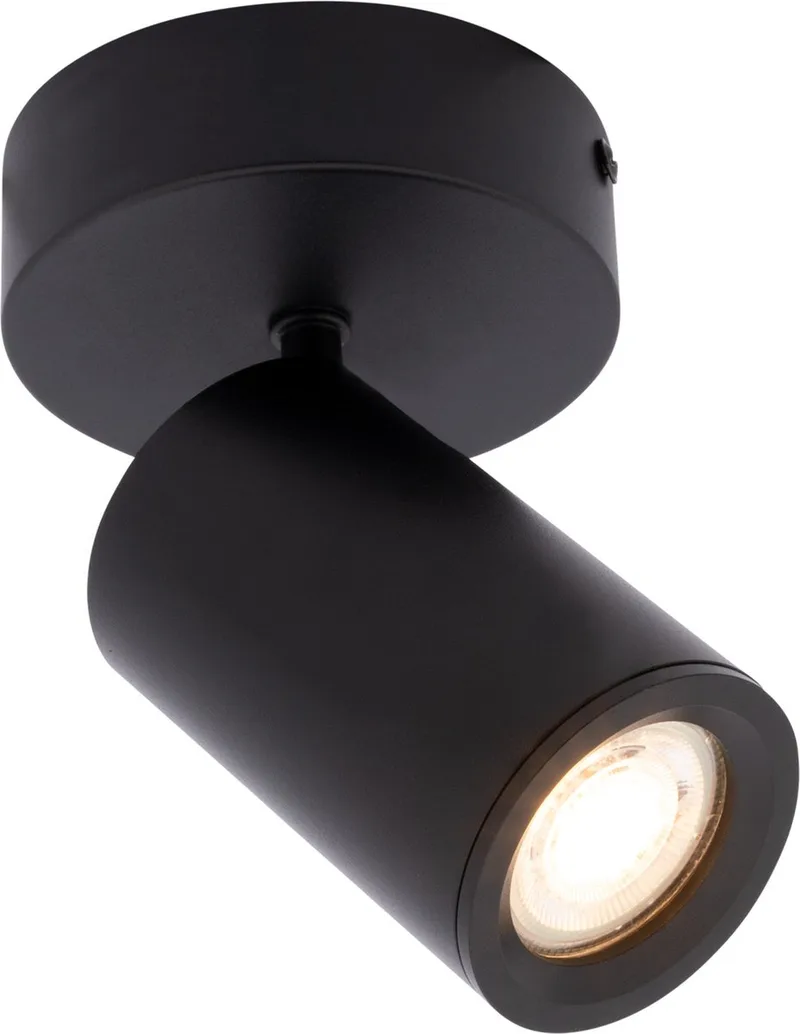 LED Plafondspot - 1-lichts - GU10 - IP20 by Ledvion in Black – product photo