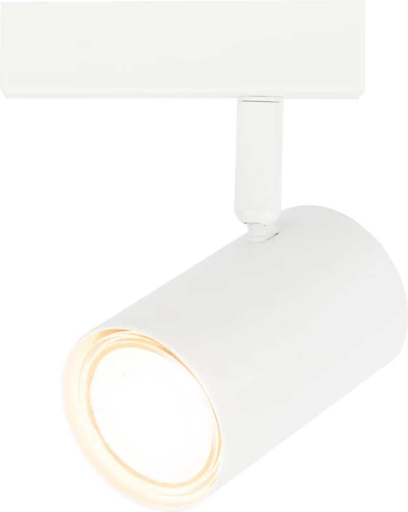 LED Plafondspot 1-lichts Rechthoek GU10 zonder lichtbron von Ledvion in Weiß – Produktfoto
