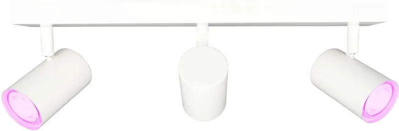 LED Plafondspot - 3-lichts - Dimbaar - 5W - GU10 - IP20 de Ledvion en Blanc – photo produit