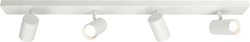 LED Plafondspot Wit 4-lichts Rechthoek GU10 3W neutraal wit de Ledvion en Blanc – photo produit