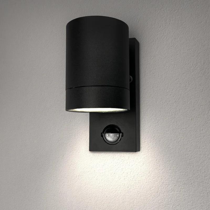 LED Wandlamp Colorado - GU10 - IP54 - Wit de Ledvion en Noir – photo produit