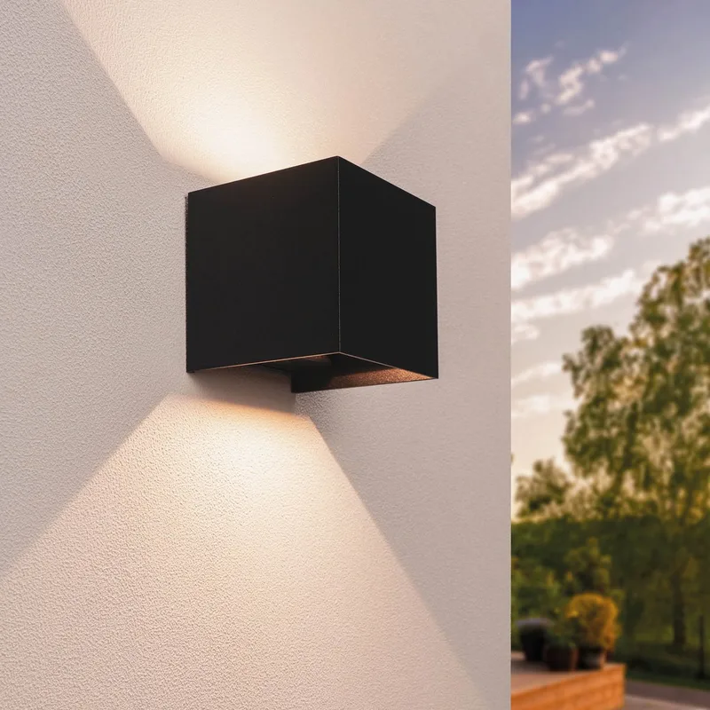 LED Wandlamp - G9 - 4.2W - 2700K - IP54 - Incl. Sensor de Ledvion en Noir – photo produit