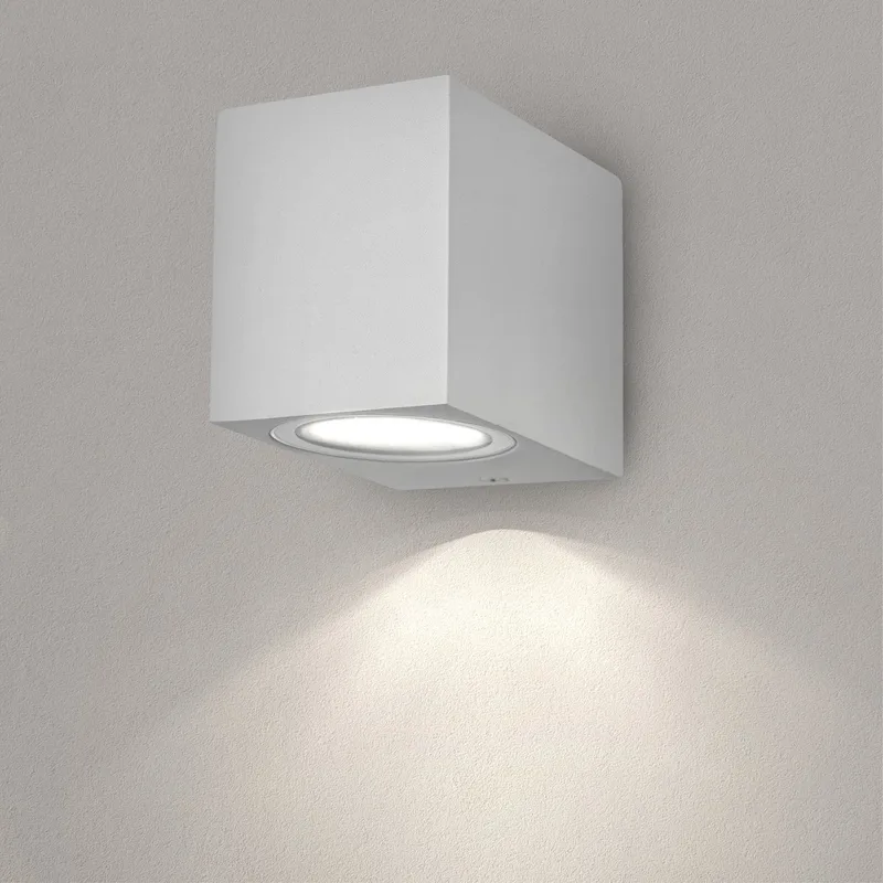 LED Wandlamp Hydra - GU10 - IP54 von Ledvion in Weiß – Produktfoto