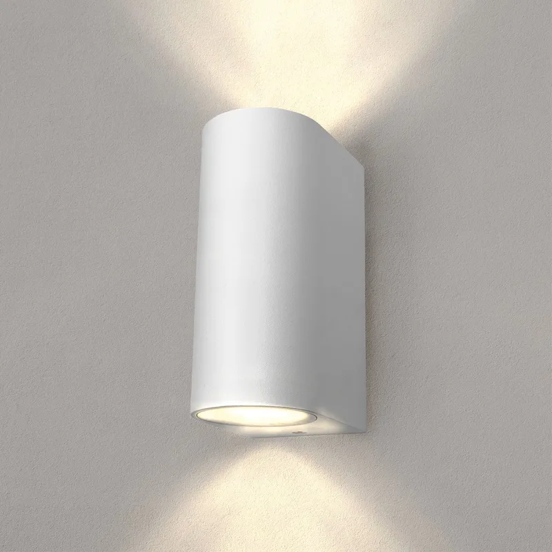 LED Wandlamp Santa Barbara - GU10 - IP54 van Ledvion in Wit – productfoto