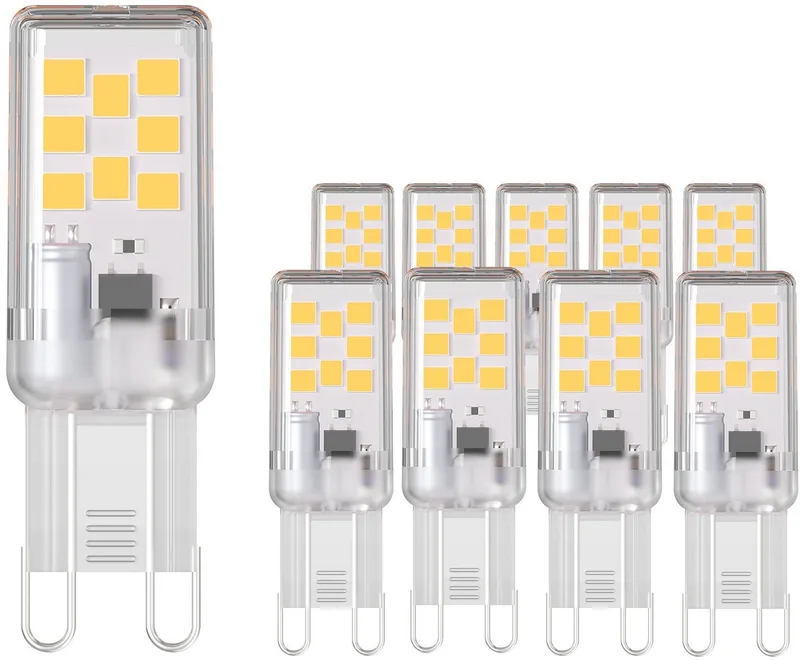 Ledvion - 10X G9 LED Lampe, 2,2W, 4000K, 250 Lumen de Ledvion – photo produit