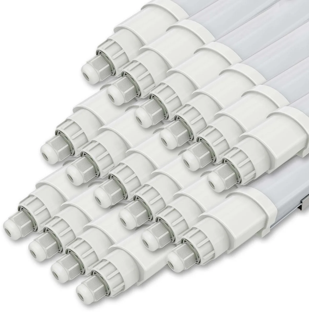 Ledvion - 16x LED Armatuur - 150 cm - 40W - 4000K - 4800 lumen - IP65 - Koppelbaar fra Ledvion i Hvid – produktbillede