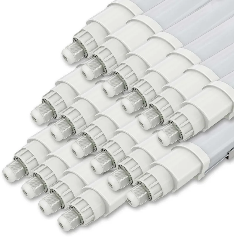 Ledvion - 16x LED Armatuur - 150 cm - 40W - 6500K - 4800 lumen - IP65 - Koppelbaar de Ledvion en Blanc – photo produit