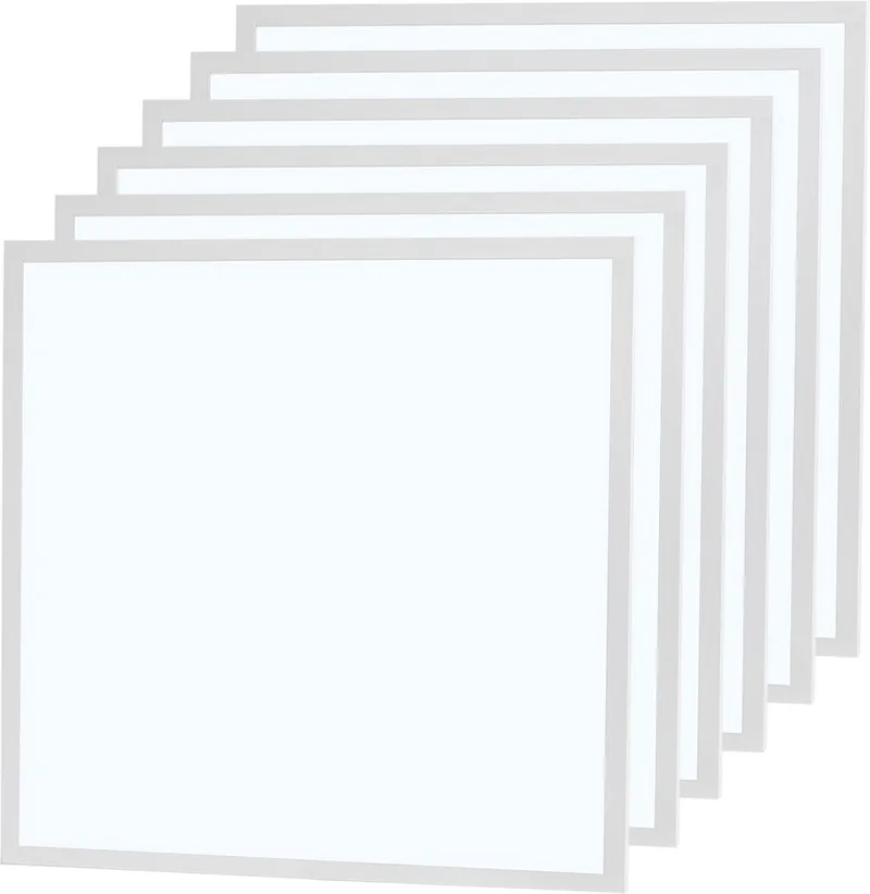 Ledvion - 6X LED Paneel - 60x60 - 36W - 6000K - UGR <22 - 100Lm/W - Inbouwarmatuur von Ledvion in Weiß – Produktfoto