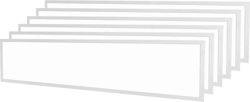Ledvion - 6X LED Panel - 120x30 - 24W - 4000K - 5040L Incl. LED driver + Snelconnector von Ledvion in Weiß – Produktfoto