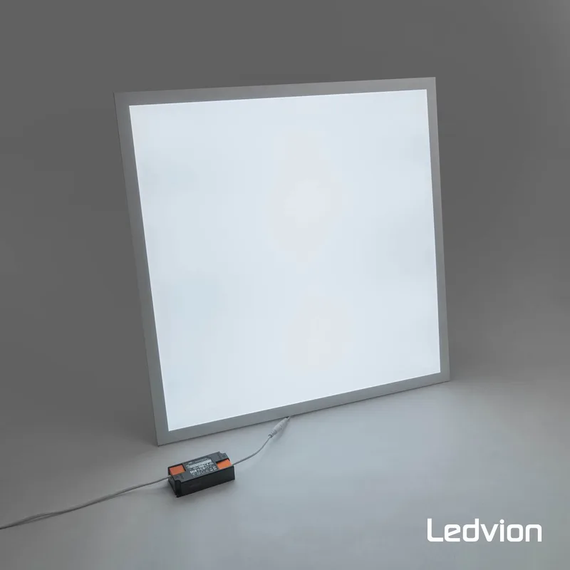 Ledvion - 6X LED Panel - 60x60 - 36W - 6500K - 4000LIncl. LED driver + Snelconnector de Ledvion en Blanc – photo produit
