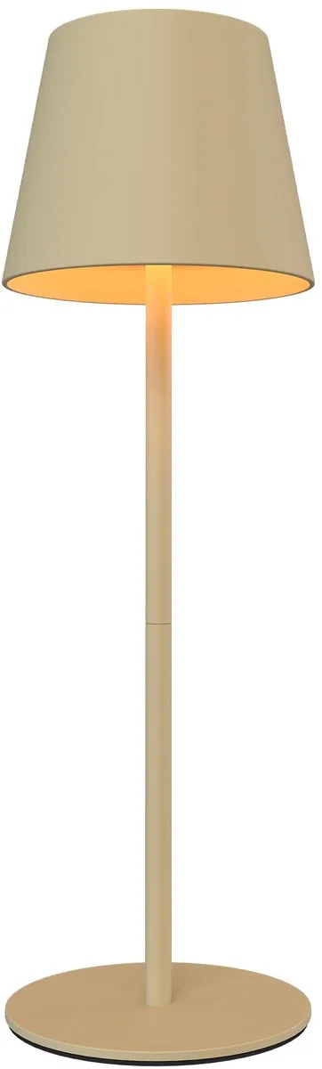 Oplaadbare Tafellamp Nyra – LED - Dimbaar – IP54 – USB de Ledvion en Beige – photo produit