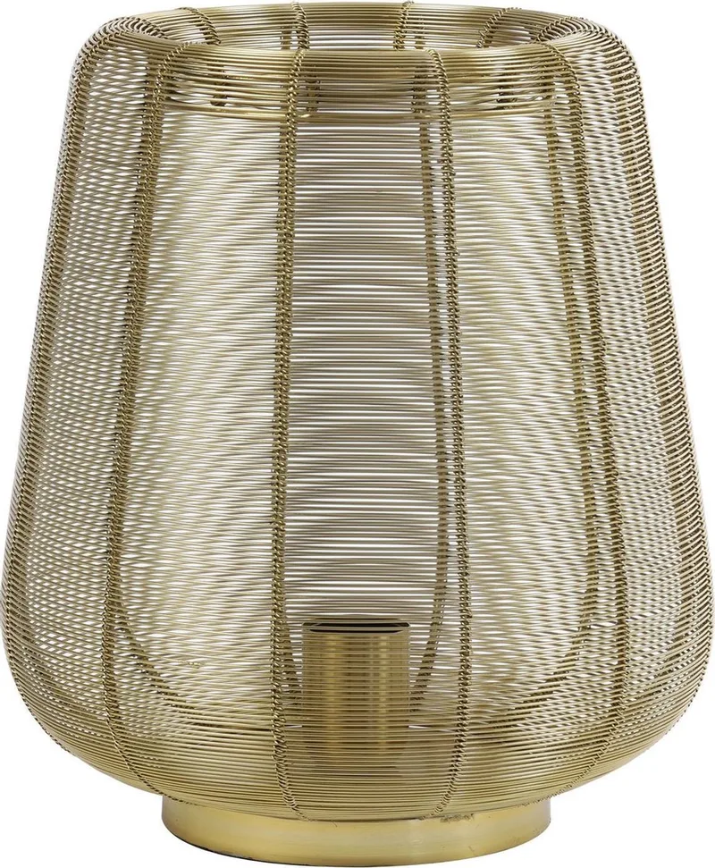 Adeta Tafellamp - Ø29x31,5 cm von Light & Living in Gold – Produktfoto