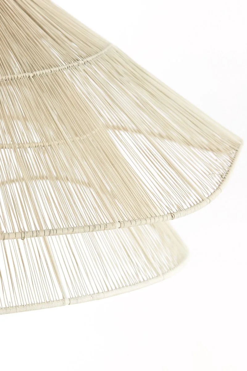 Hanglamp ALAMEDA - 56x56x31 cm de Light & Living en Blanc – photo produit